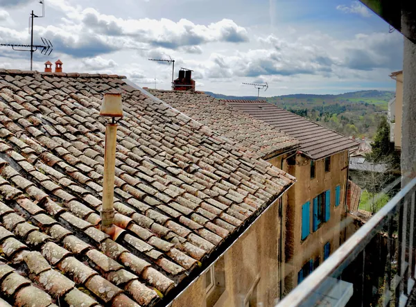 Les toits de la ville haute de Saint-Flour